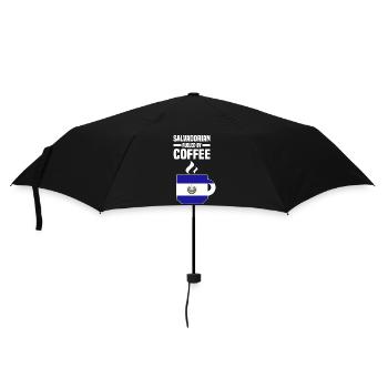 El Salvador - Regenschirm (klein) - Schwarz - Vorne