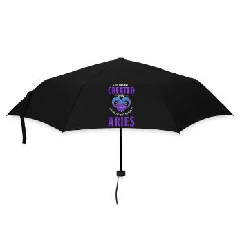 Signe du zodiaque Anniversaire Minerva - Parapluie standard - noir - Devant