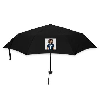 Imprimé du maillot mascotte du Tigre - Parapluie standard - noir - Devant