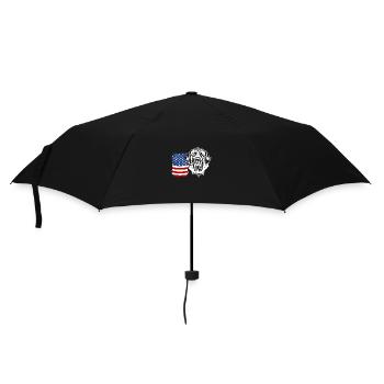 Mastiff anglais US Amérique drapeau chiens Wilsigns - Parapluie standard - noir - Devant
