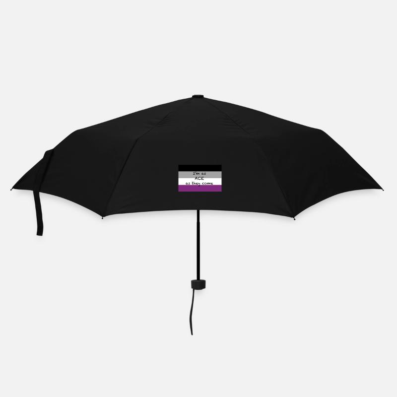ASS - Regenschirm (klein) - Schwarz