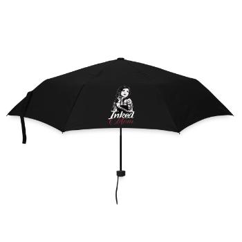 Inked Mom for Tattooed Mothers Who Love Tattoos - Umbrella (small) - black - Front