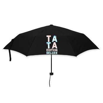 TATA EDITION DELUXE PASTEL ROSE BLEU - Parapluie standard - noir - Devant