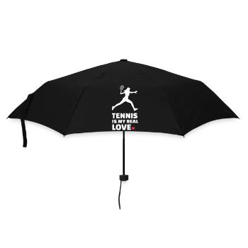 J’adore le tennis - Parapluie standard - noir - Devant