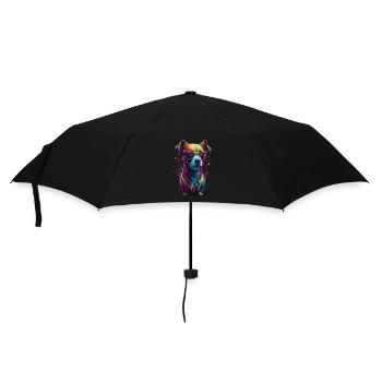 Chien 2 - Parapluie standard - noir - Devant