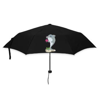 Dolphin Starfish - Umbrella (small) - black - Front