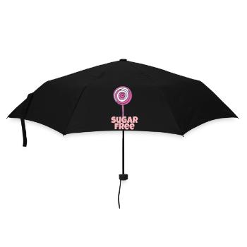 Sucette sans sucre - Parapluie standard - noir - Devant