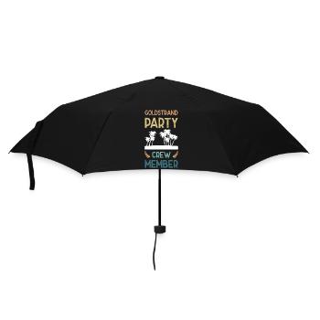 L’équipe de la fête des Sables d’or - Parapluie standard - noir - Devant