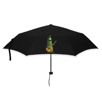 Zucchini Guitar - Umbrella (small) - black - Front