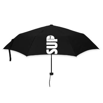 SUP Stand up paddling - Life is better on a board - Umbrella (small) - black - Front