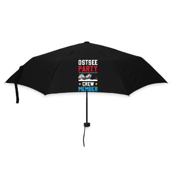 Baltic Sea Party Crew - Umbrella (small) - black - Front