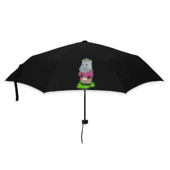 Cuisson en bol de cuisson pour chevaux - Parapluie standard - noir - Devant