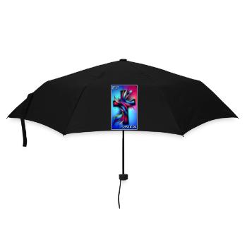Jesus saves - Umbrella (small) - black - Front