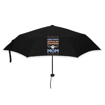 Certified Australian Shepherd Mama - Umbrella (small) - black - Front