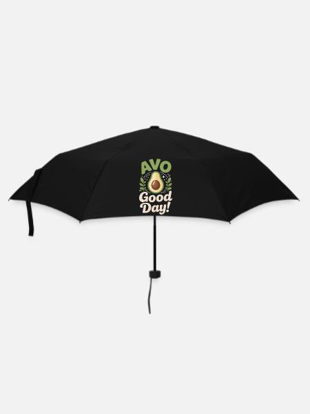 Avo Good Day - Regenschirm (klein) - Schwarz