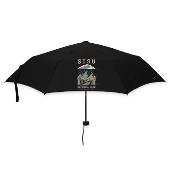 Inhalt Nationalpark Erkunden Wiederholen - Regenschirm (klein) - Schwarz - Vorne