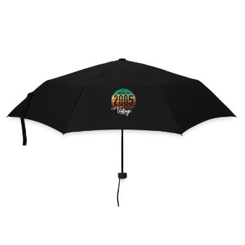 Vintage Made in 2005 Year of Birth 2005 Birthday - Umbrella (small) - black - Front