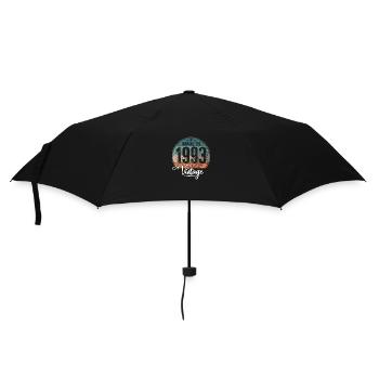 Vintage Made in 1993 Year of birth 1993 Birthday - Umbrella (small) - black - Front