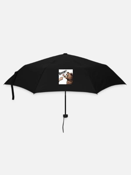 BÄRENLIEBE - Regenschirm (klein) - Schwarz