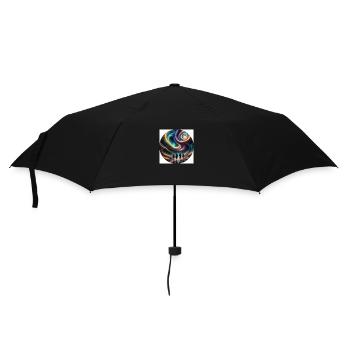 Aliens - Regenschirm (klein) - Schwarz - Vorne