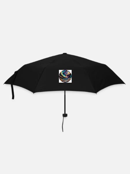 Aliens - Regenschirm (klein) - Schwarz