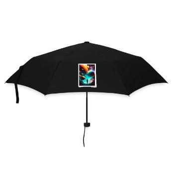 Cosmic Journey - Umbrella (small) - black - Front