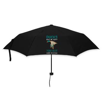 Duckling Rubber Duck Beak Bathing - Umbrella (small) - black - Front