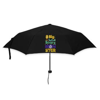 Horror Comic Figure Cute - Umbrella (small) - black - Front