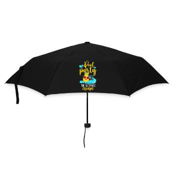 Swmming Pool Pool Party Party Time Cool - Umbrella (small) - black - Front