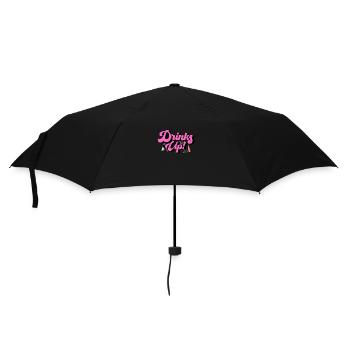 Hoch die Tassen - Drinks - Regenschirm (klein) - Schwarz - Vorne