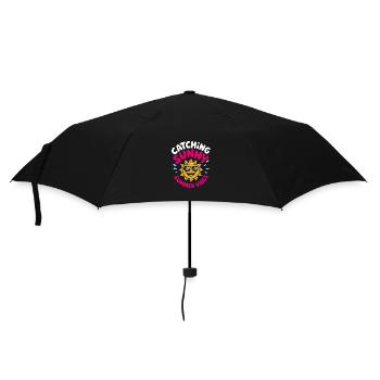 Sunny Summer Moments Vibes Sommer Sonne - Regenschirm (klein) - Schwarz - Vorne