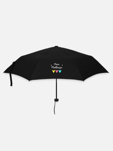MAÎTRESSE. MAITRE. MERCI. MERCI MAÎTRESSE - Parapluie standard - noir