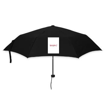 Generation Z - Regenschirm (klein) - Schwarz - Vorne