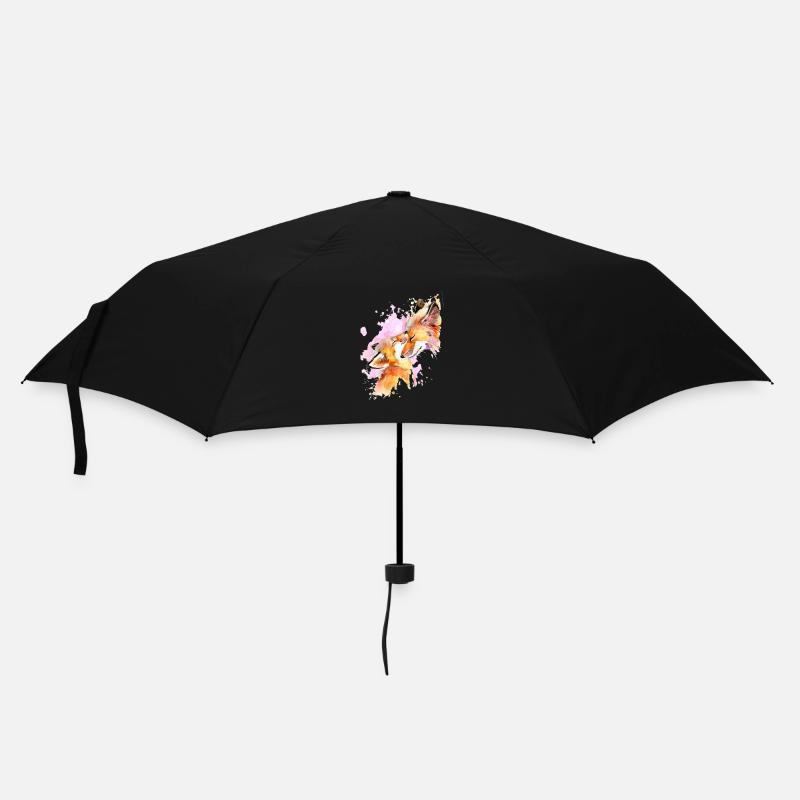 Love my fox - Parapluie standard - noir