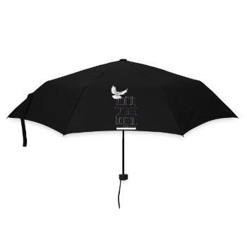 faith trust loyal - Regenschirm (klein) - Schwarz - Vorne