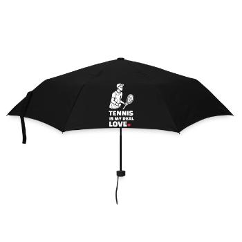 J’adore le tennis - Parapluie standard - noir - Devant
