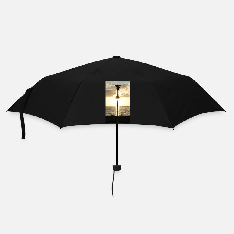 Ozean - Regenschirm (klein) - Schwarz