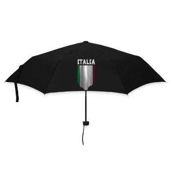 Drapeau de l’Italie, fierté italienne - Parapluie standard - noir - Devant