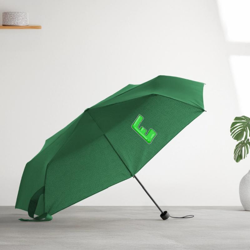 Buchstabe E Anfangsbuchstabe Regenschirm (klein)