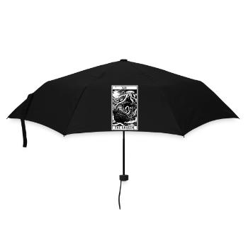 kraken tarot - Umbrella (small) - black - Front