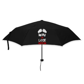 Win or Lose Fight - Umbrella (small) - black - Front