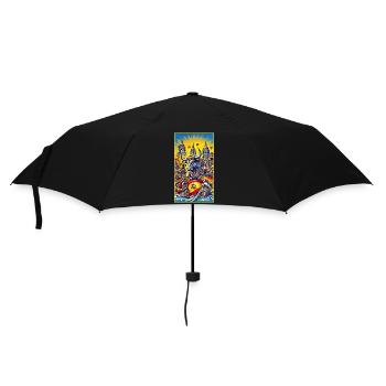 Spain bull Espana design - Umbrella (small) - black - Front