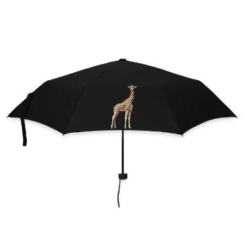Girafe - Parapluie standard - noir - Devant