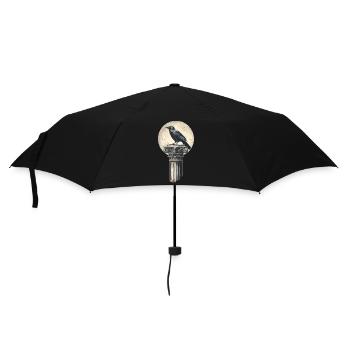 Raven - Umbrella (small) - black - Front
