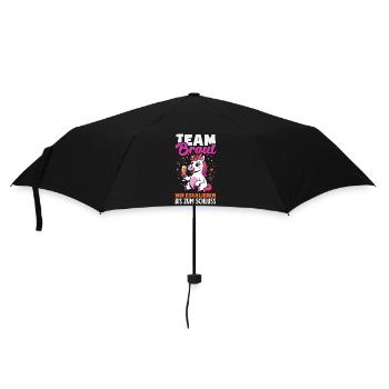 Team Braut Wir Eskalieren Bis Zum Schluss Jga - Regenschirm (klein) - Schwarz - Vorne