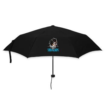 AUSTRALIAN SHEPHERD Stress mich nicht - Regenschirm (klein) - Schwarz - Vorne