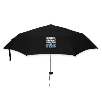 Greeks Greece - Umbrella (small) - black - Front