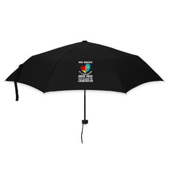 Kazakhstan Germany Kazakhstan - Umbrella (small) - black - Front