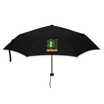 Grenadier - Regenschirm (klein) - Schwarz - Vorne