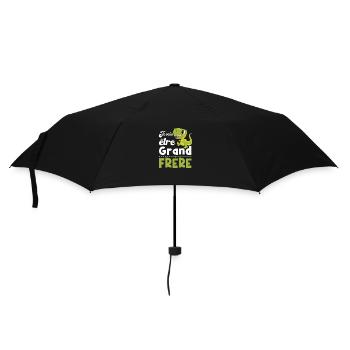 Je vais être grand frère, Cadeau grand frère - Parapluie standard - noir - Devant
